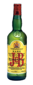 J&B RARE BLENDED SCOTCH WHISKY 86 1L