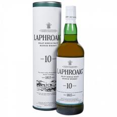 Laphroaig - 10 year Islay Single Malt Scotch Whisky (750ml) (750ml)