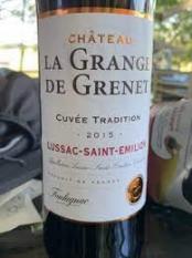 Chateau La Grange de Grenet - Cuvee Tradition 2016 (750ml) (750ml)
